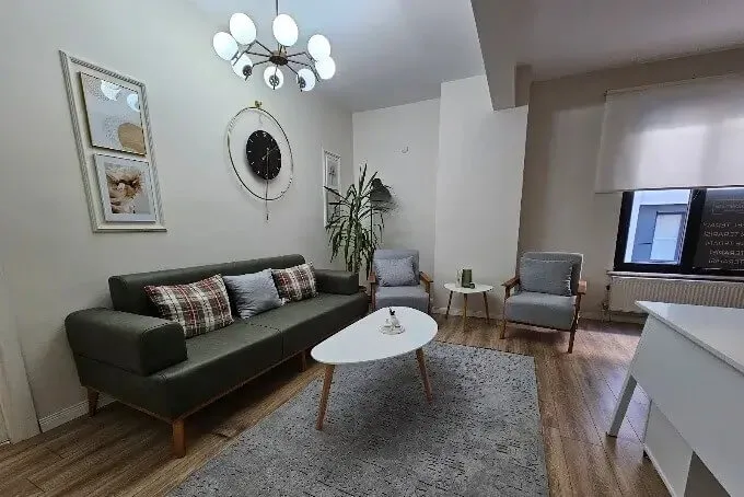 Psikolojik danışmanlık merkezi bekleme salonu